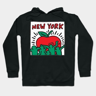 Keith Haring New York Hoodie